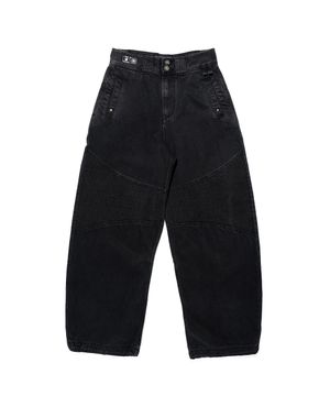 Op. 09 REAPER BIKER DENIM PANTS BLACK