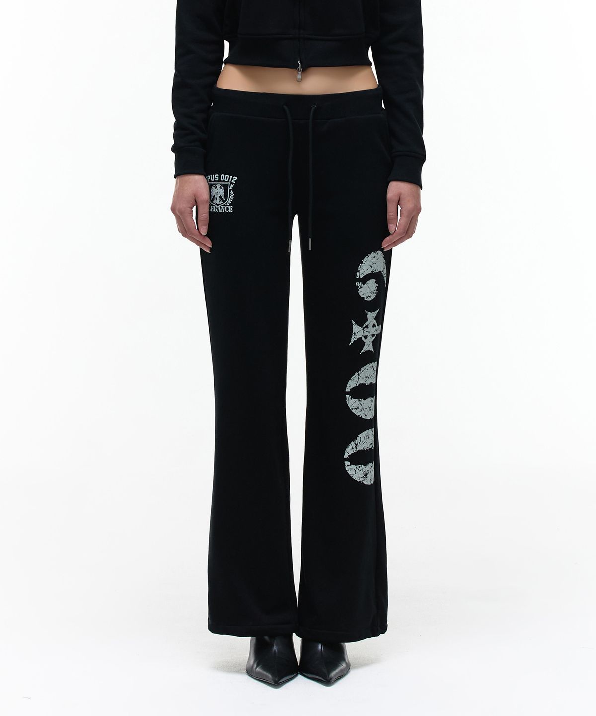 오퍼스 0012(OPUS 0012) Op. 08 CITY GIRL SWEAT PANTS BLACK