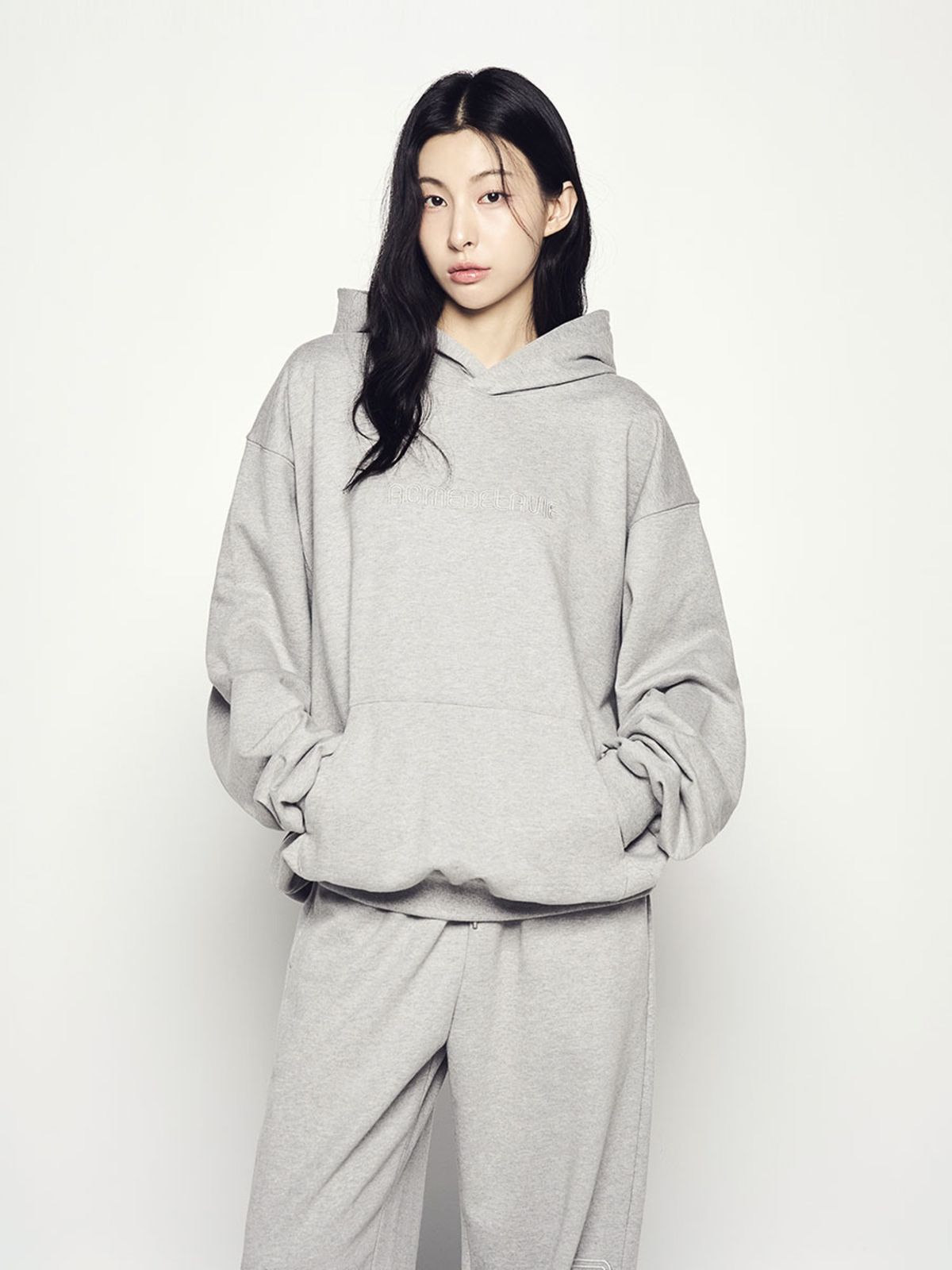 아크메드라비(ACME DE LA VIE) DOUBLE LINE HOODIE (3 COLOR)