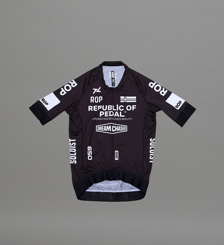 ROP SOLOIST SHORT SLEEVE JERSEY TEAM - BLACK