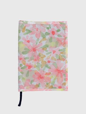 별빛 플라워 북커버_핑크