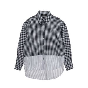 레이어드 이팩트 셔츠 BCH (DSFDVSH17)