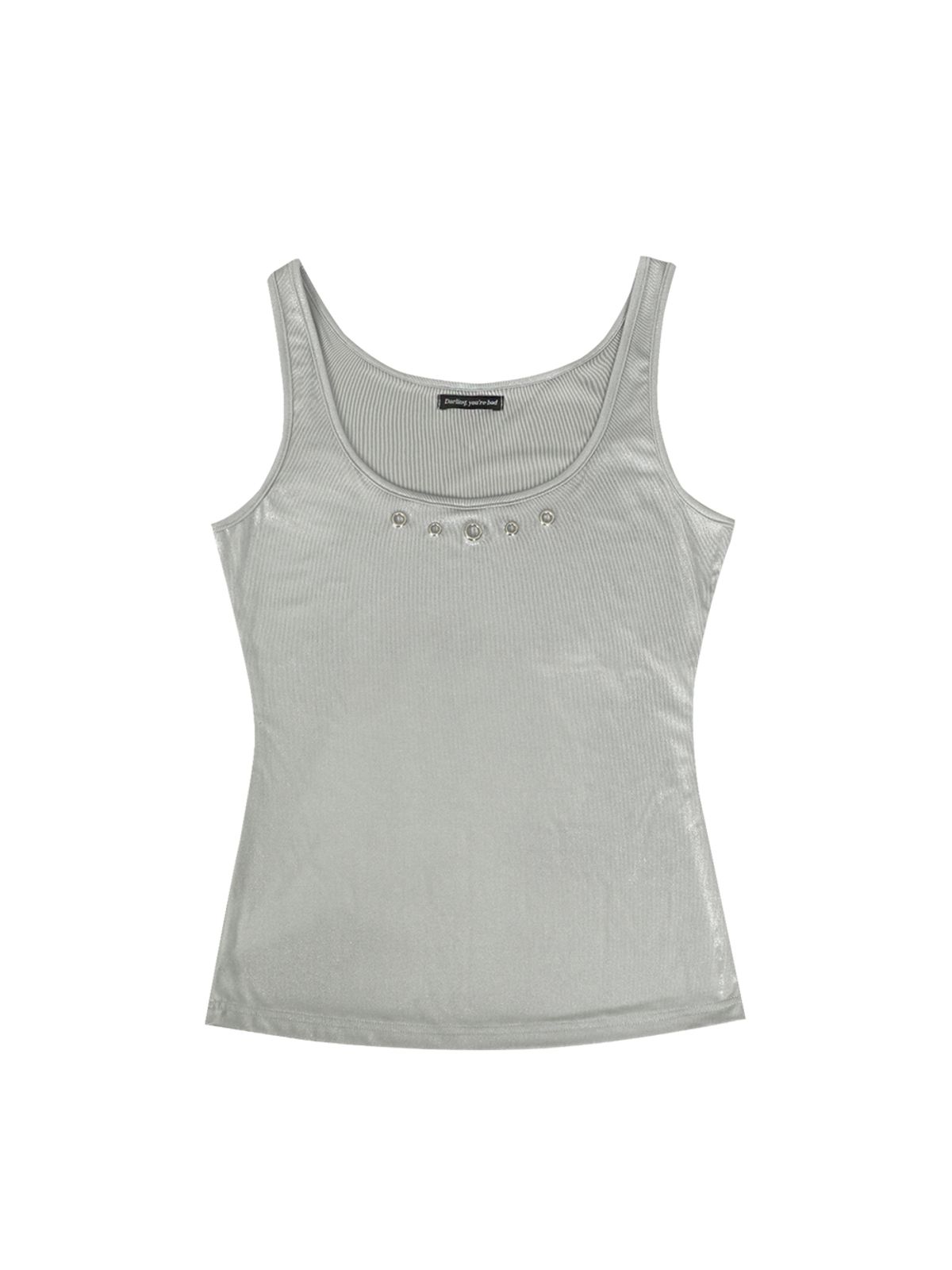 달링유어배드(DARLING, YOU'RE BAD) GLOW EYELET SLEEVELESS #EMERALD