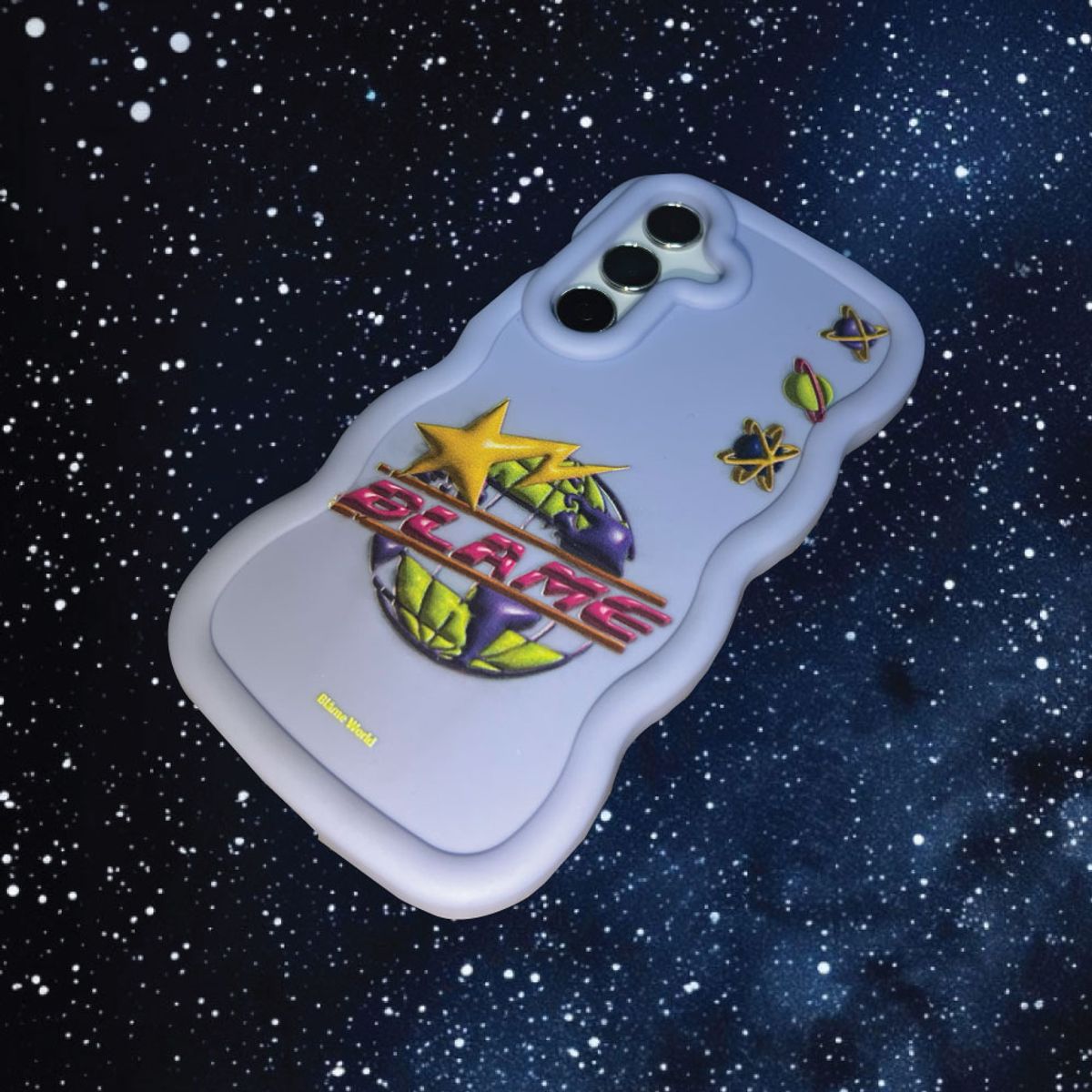 블레임 스튜디오(BLAMESTUDIO) Galaxy Blame World Logo Case