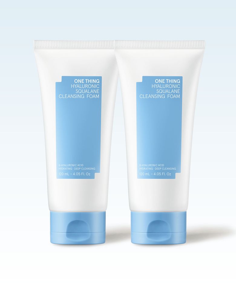 [2PACK] 히알루로닉 스쿠알란 클렌징 폼 120ml