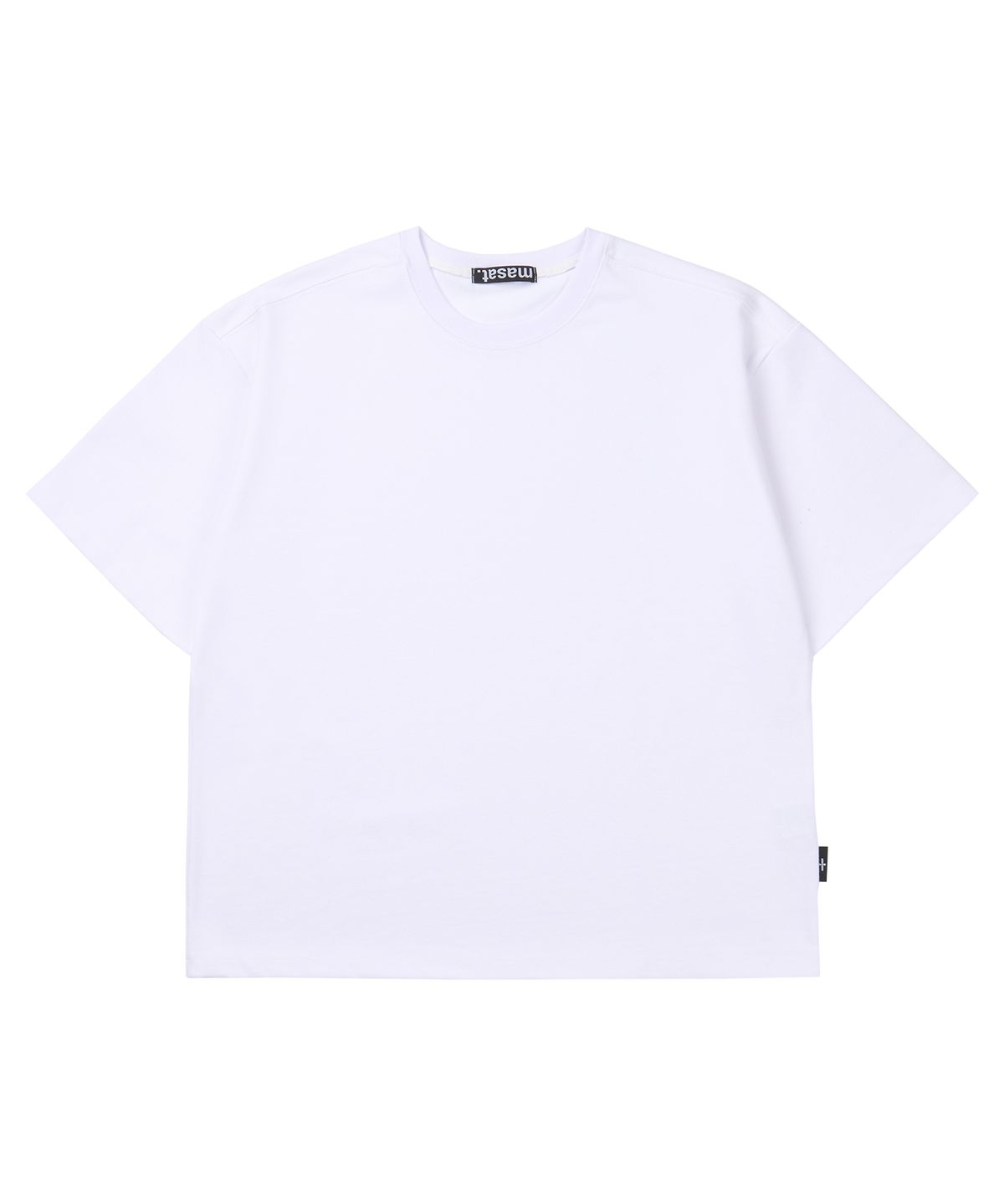 마사트(MASAT) Essential Crop Short Sleeve _ White