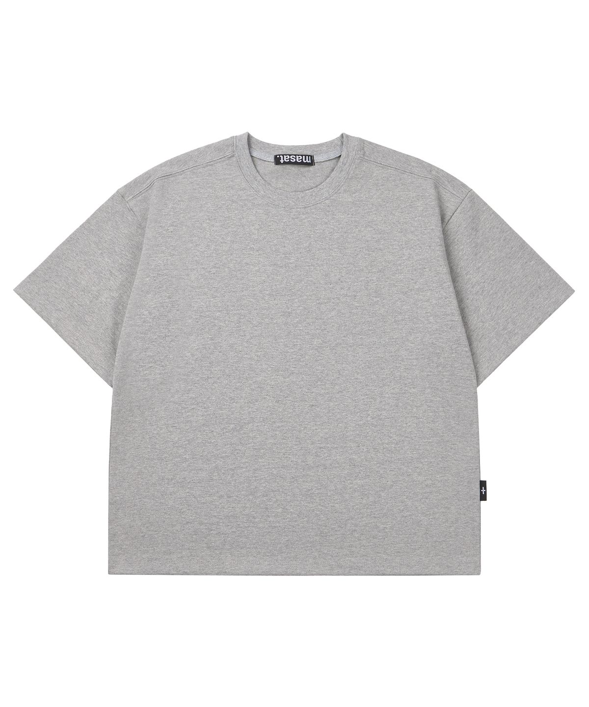 마사트(MASAT) Essential Crop Short Sleeve _ Gray