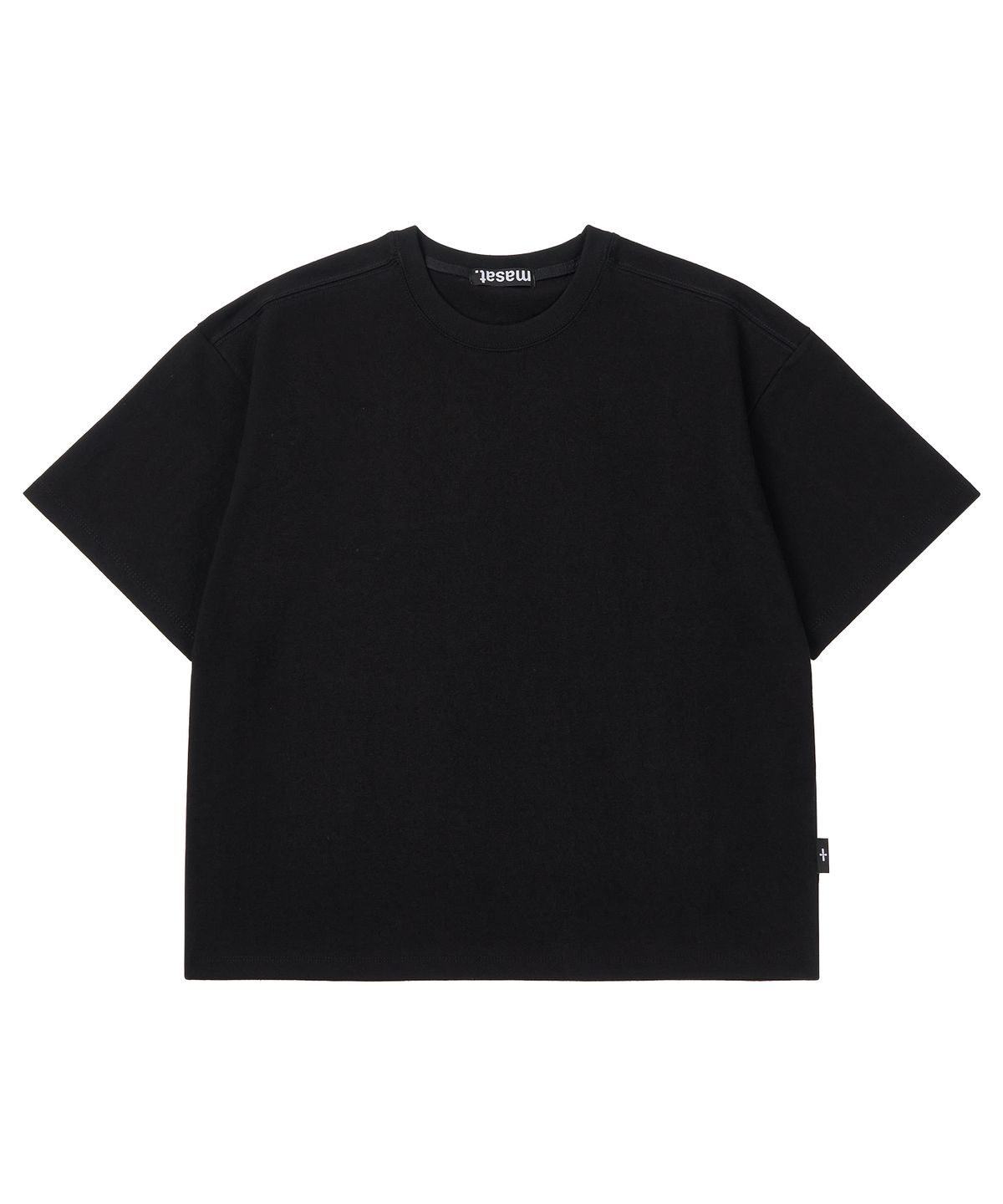 마사트(MASAT) Essential Crop Short Sleeve _ Black