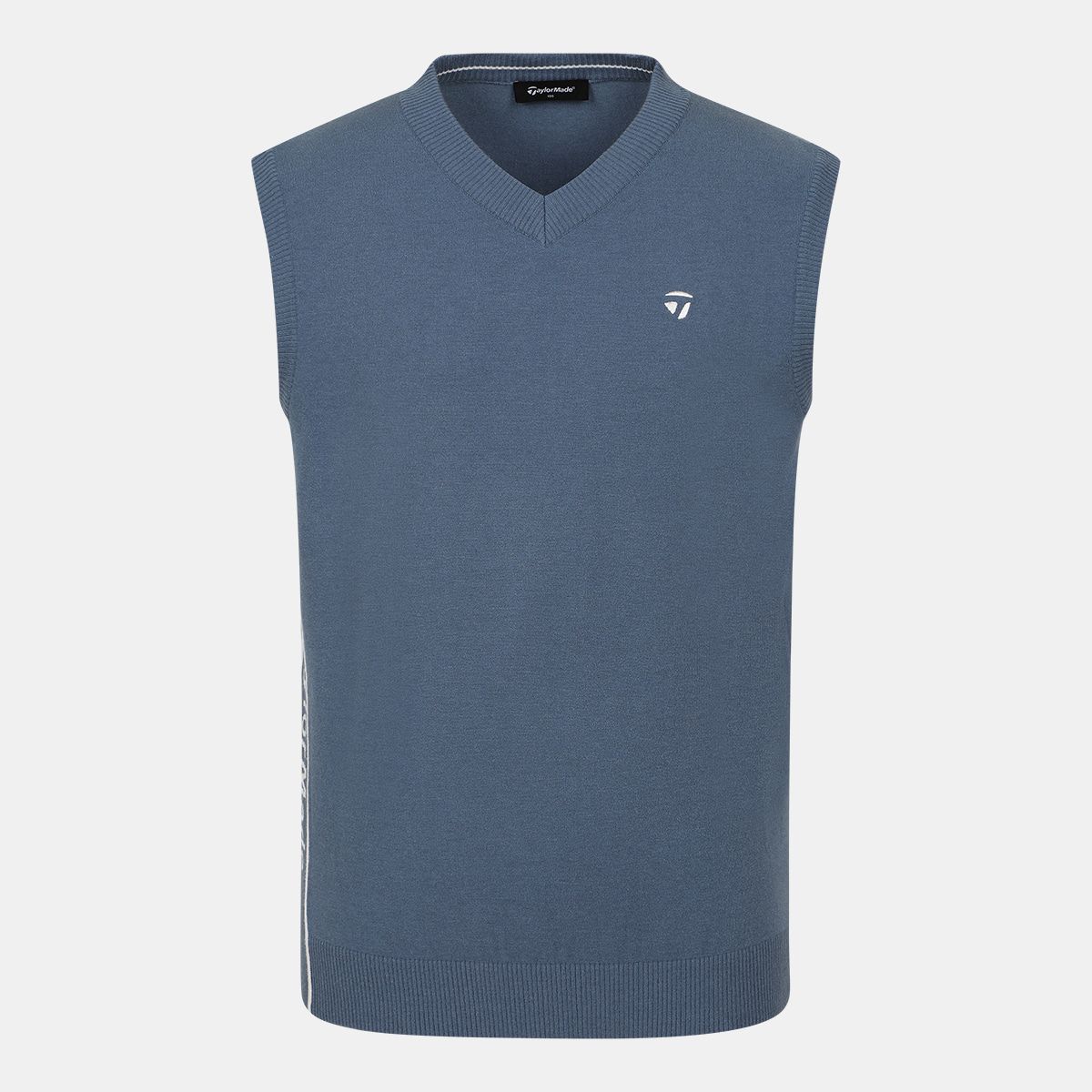 테일러메이드 어패럴(TAYLORMADE APPAREL) 남성 사이드 로고 니트 베스트 TSO-31HG22-940
