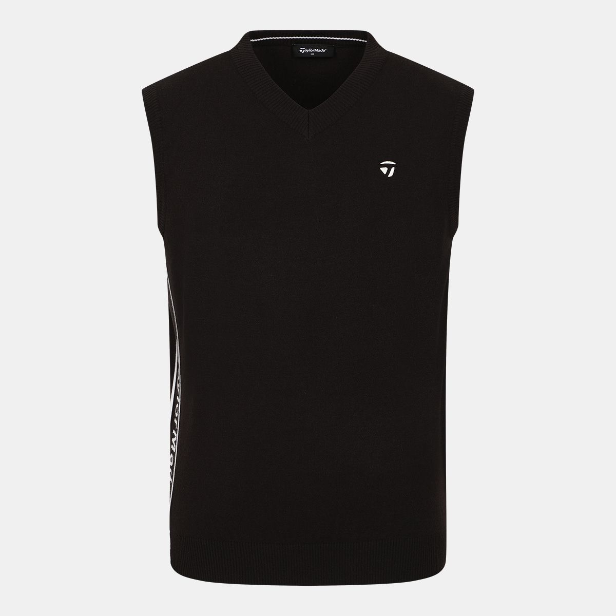 테일러메이드 어패럴(TAYLORMADE APPAREL) 남성 사이드 로고 니트 베스트 TSO-31HG22-199