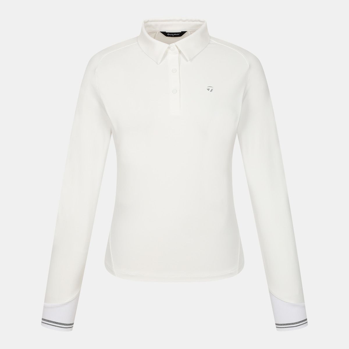 테일러메이드 어패럴(TAYLORMADE APPAREL) 여성 소매 시보리 카라 티셔츠 TTO-71HG42-101