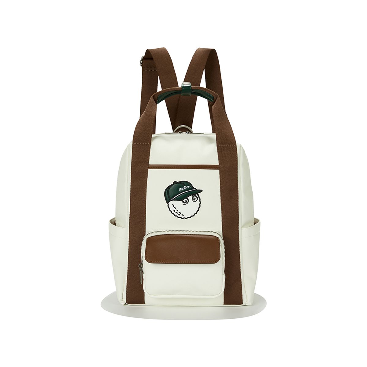 말본 골프(MALBON GOLF) 말본 버킷 토트 백팩 IVORY