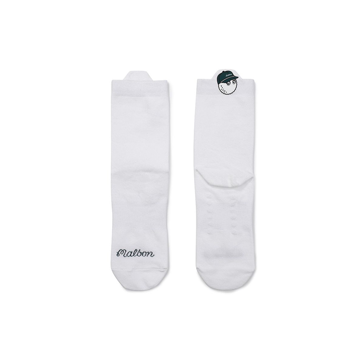 말본 골프(MALBON GOLF) 버킷 포인트 미들 삭스 WHITE
