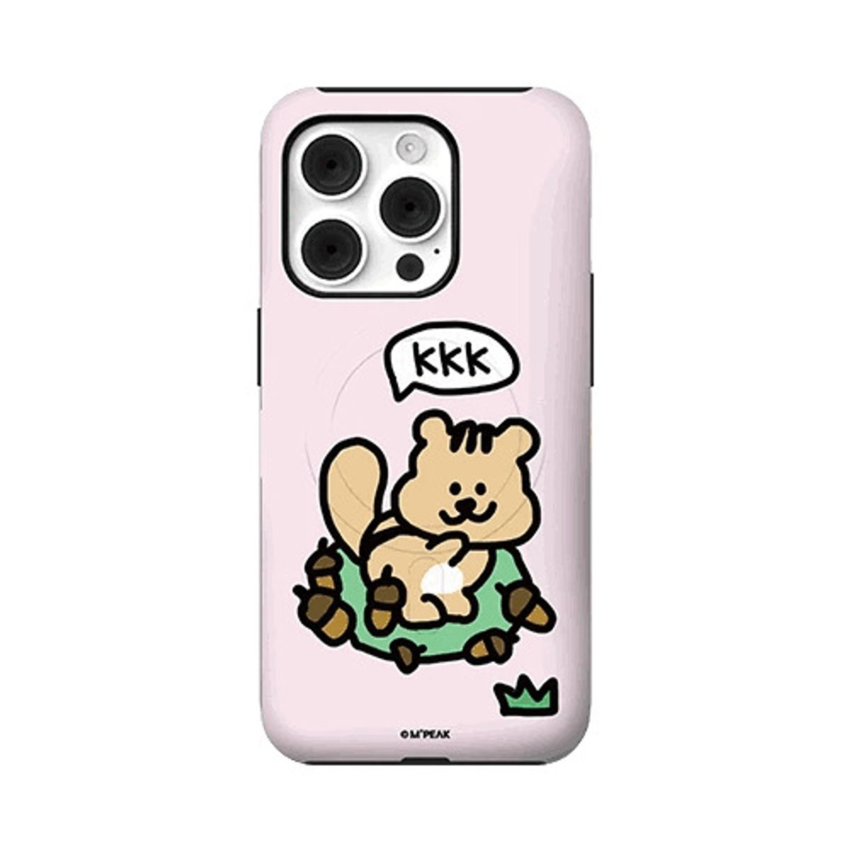 엠픽(MPEAK) 동물친구들 M맥세이프 터프 폰케이스 귀여운 아이폰16