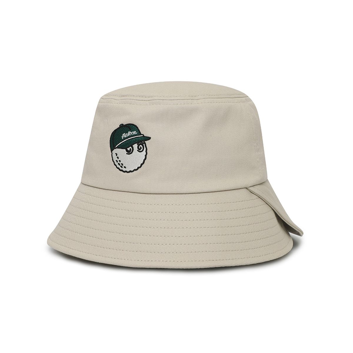 말본 골프(MALBON GOLF) 언밸란스 버킷 햇 BEIGE (WOMAN)