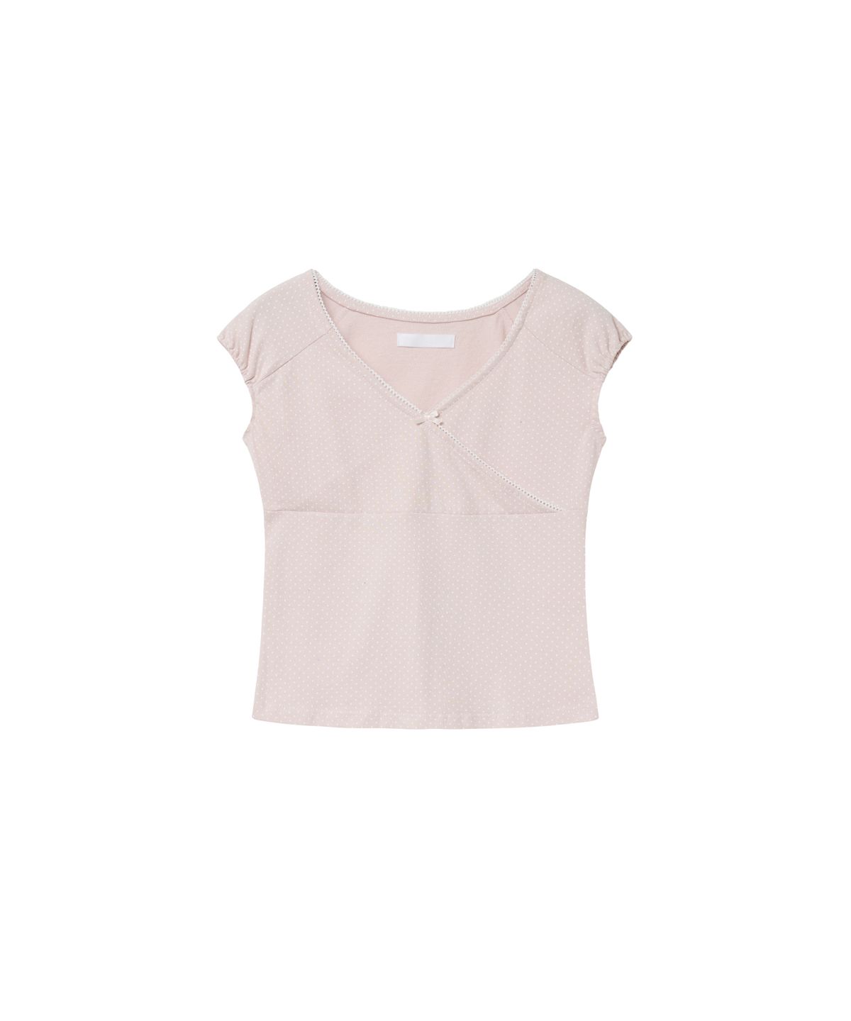 서울리(SEOULI) BABY DOT TOP [SOFTY PINK]