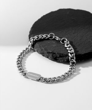 TJB1004 클래식 커브 체인 팔찌