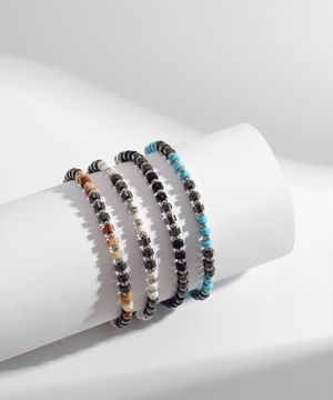 TJB2003 사일런트 비드 라인 팔찌