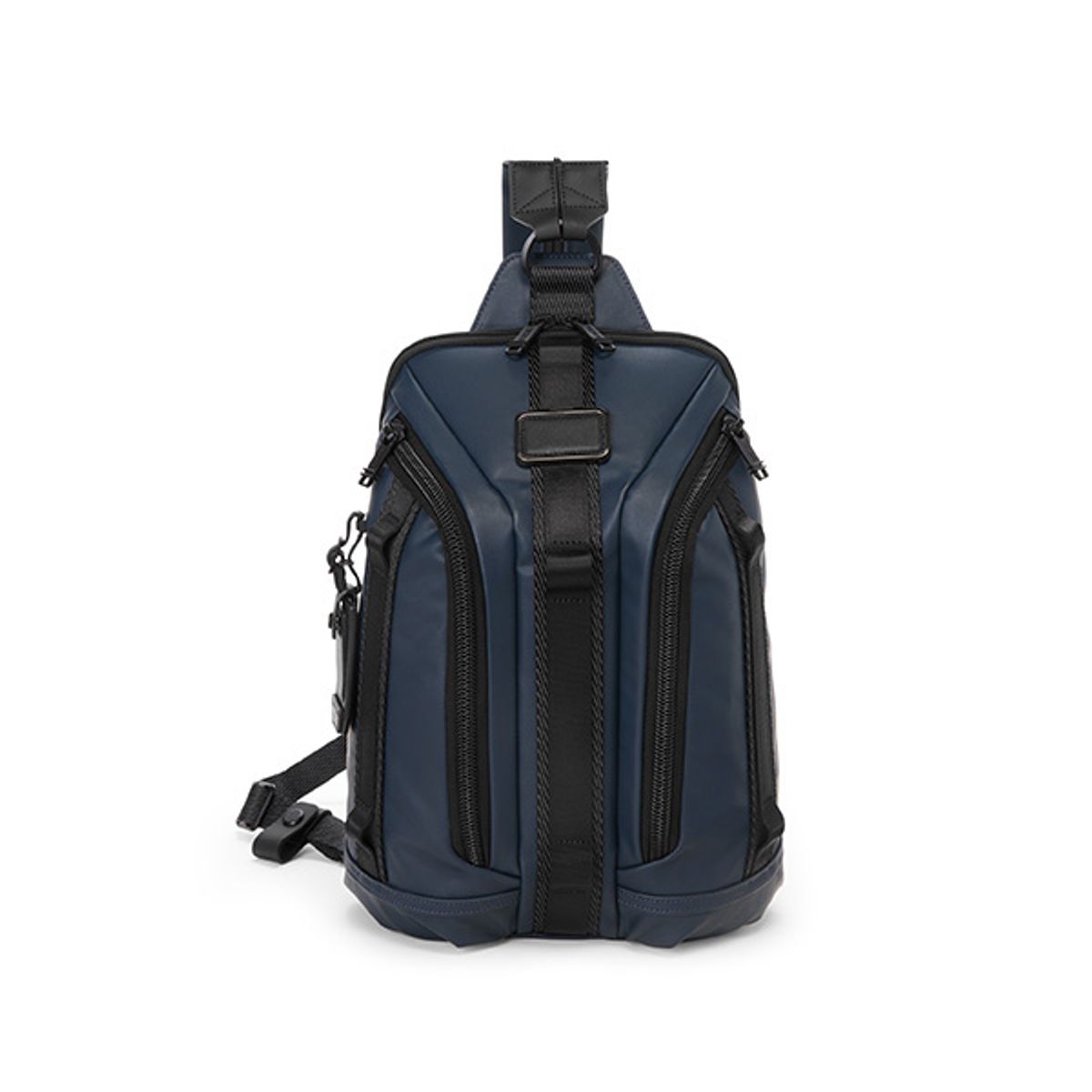투미(TUMI) 알파 브라보 나이트 슬링백 네이비 코팅 캔버스_156509A758