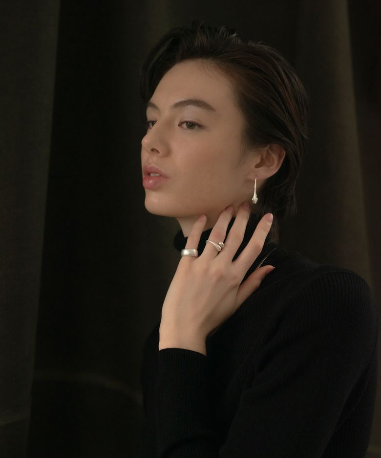 빈티지 와이드 밴드 링 Vintage Wide Band Ring / Silver