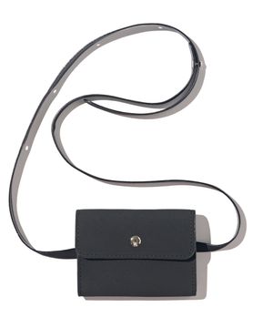 미니 포켓 벨트백 (블랙)