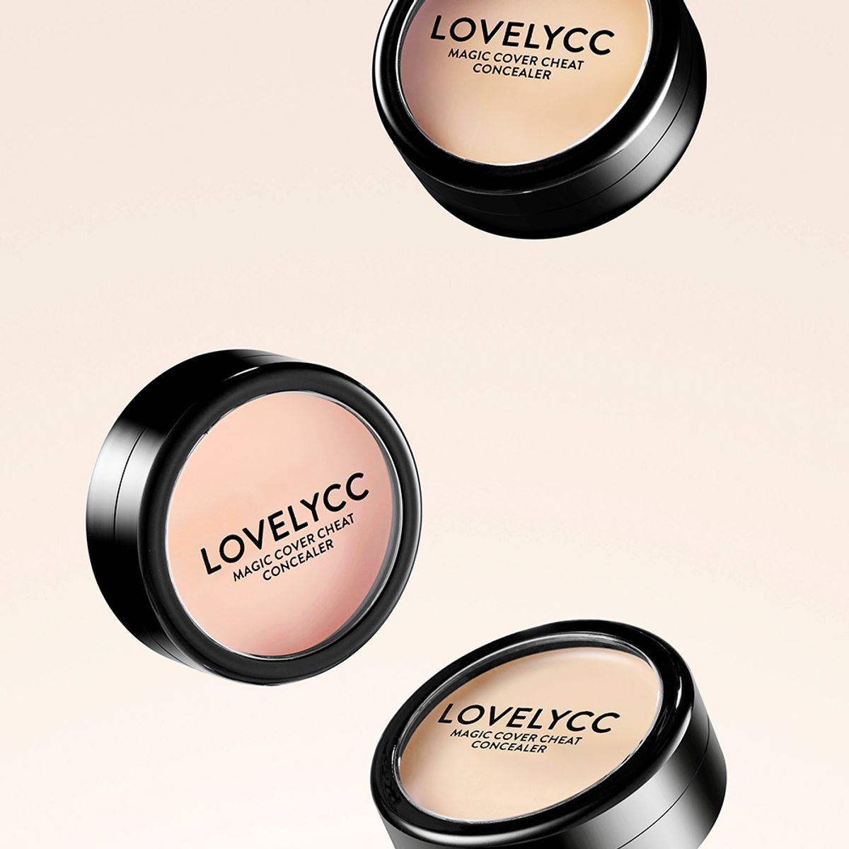 러블리씨씨(LOVELYCC) 매직 커버 치트 펄 컨실러 3colors