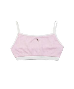 basic bra top - light pink