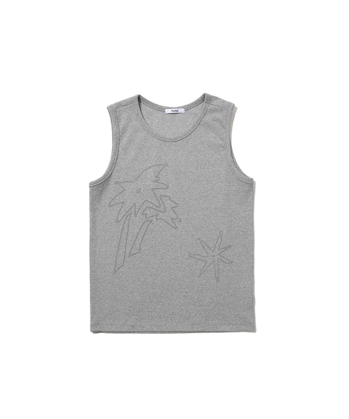 유네(YUNE) Sun Signal Sleeveless_[Gray]