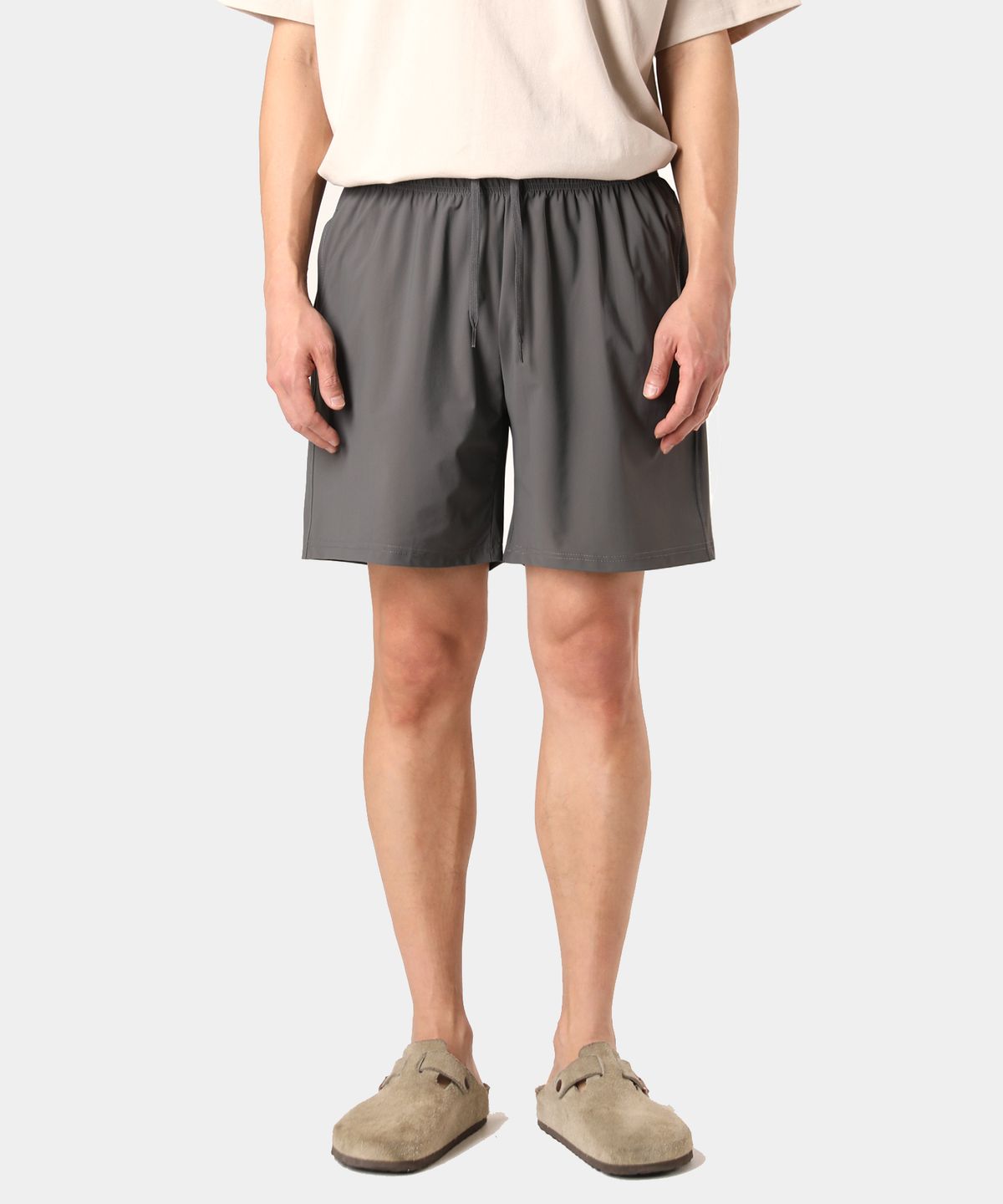 람블라(RAMBLA) 트리코트 쿨링 아이스 쇼츠 [다크그레이]