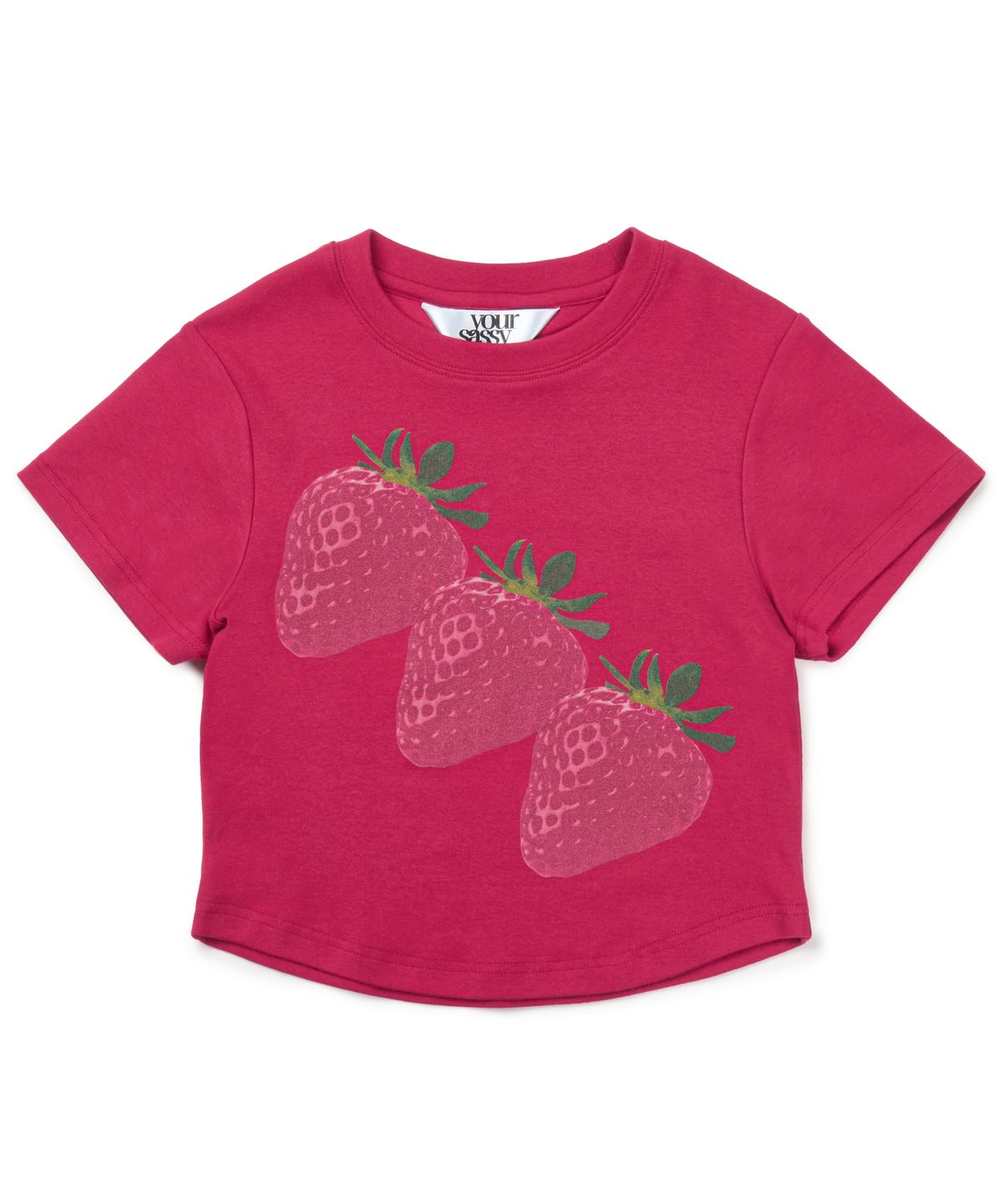 유얼쎄시(YOUR SASSY) Fruit Fade Tee (STRAWBERRY)