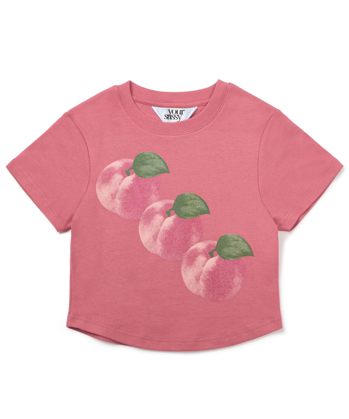 유얼쎄시(YOUR SASSY) Fruit Fade Tee (PEACH)