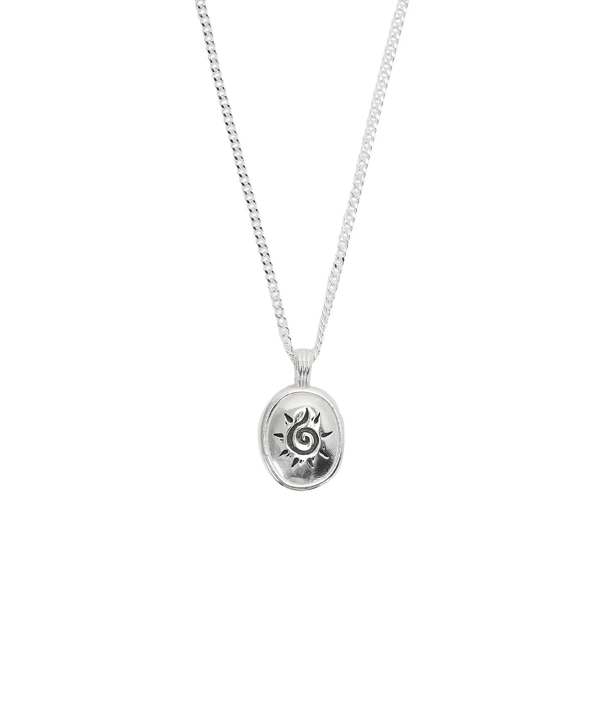 유네(YUNE) Pebble Sun Necklace_[Silver925]