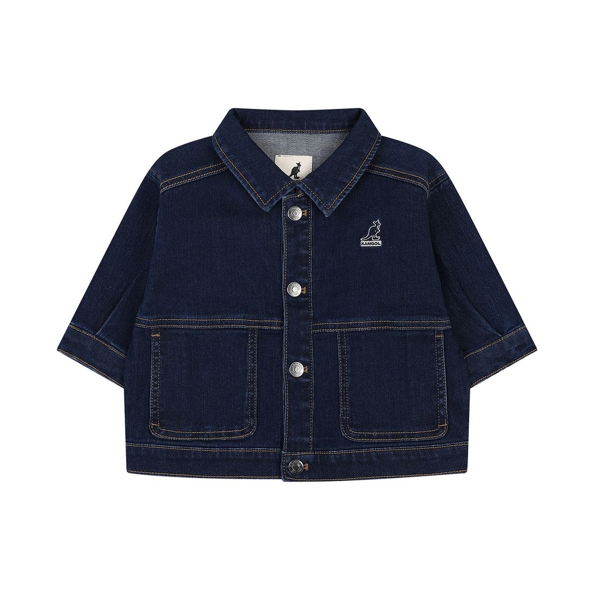 캉골키즈(KANGOL KIDS) [베이비] 데님 자켓 RC 0974 네이비