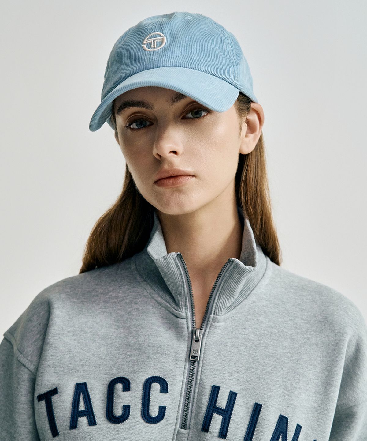 세르지오 타키니(SERGIO TACCHINI) U 라파챠 로고 볼캡 (Indigo)