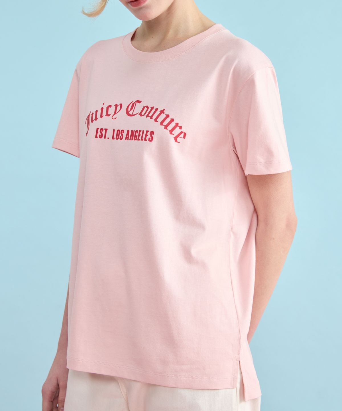 쥬시꾸뛰르 라이프웨어(JUICYCOUTURELIFEWEAR) 데일리 라이프 반팔티셔츠 (4colors)