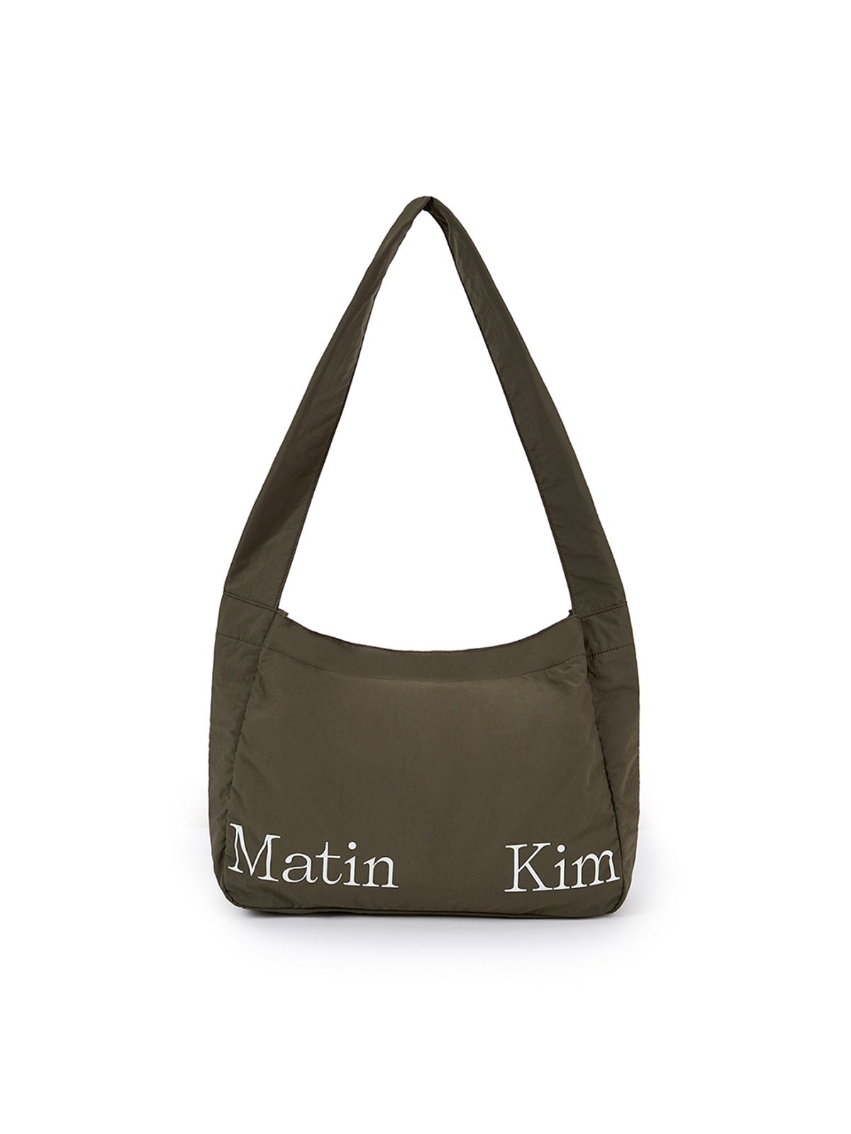 마뗑킴(MATIN KIM) MATIN CRISP BIG ECOBAG IN KHAKI