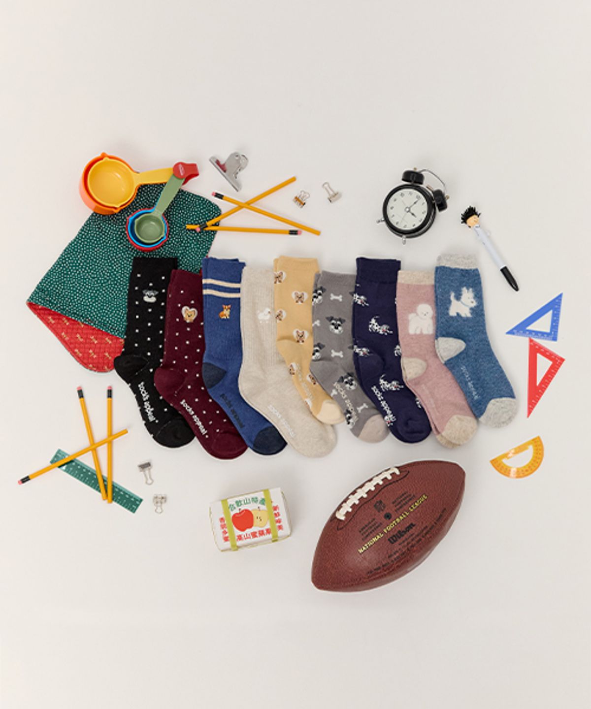 삭스어필(SOCKS APPEAL) love dog 2pack SET