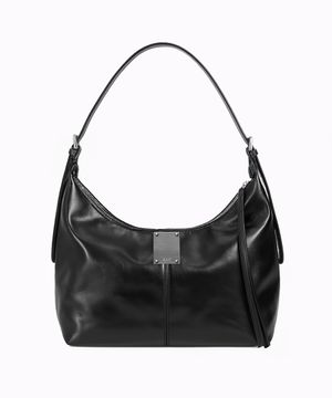 남녀공용 릭시 레더 숄더백 블랙