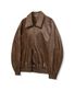 87-STAN009 [리뉴얼] 스탠다드 블루종 레더 자켓 빈티지 브라운