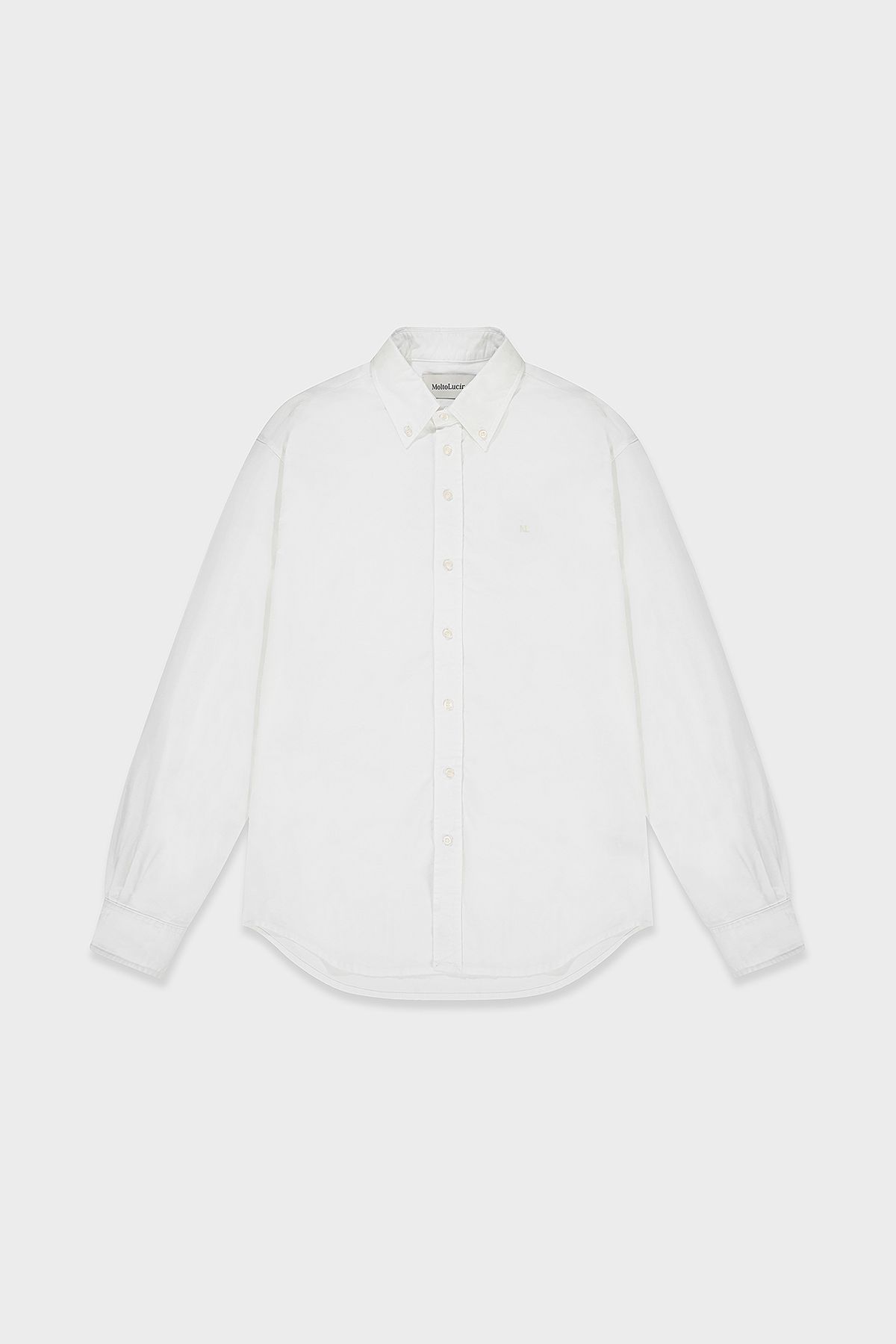몰토루시르(MOLTOLUCIR) TFSH-S02 White 옥스포드 긴팔 셔츠