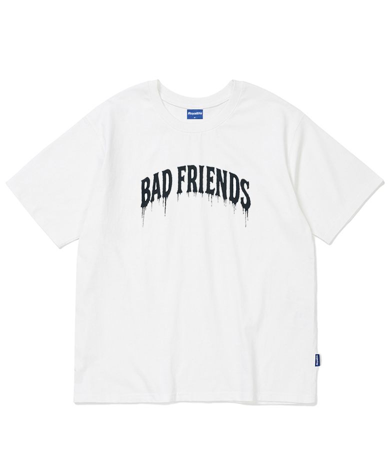 아치 로고 오버핏 반팔티 (RL2571 Arch Logo Oversized Tee) - WHITE