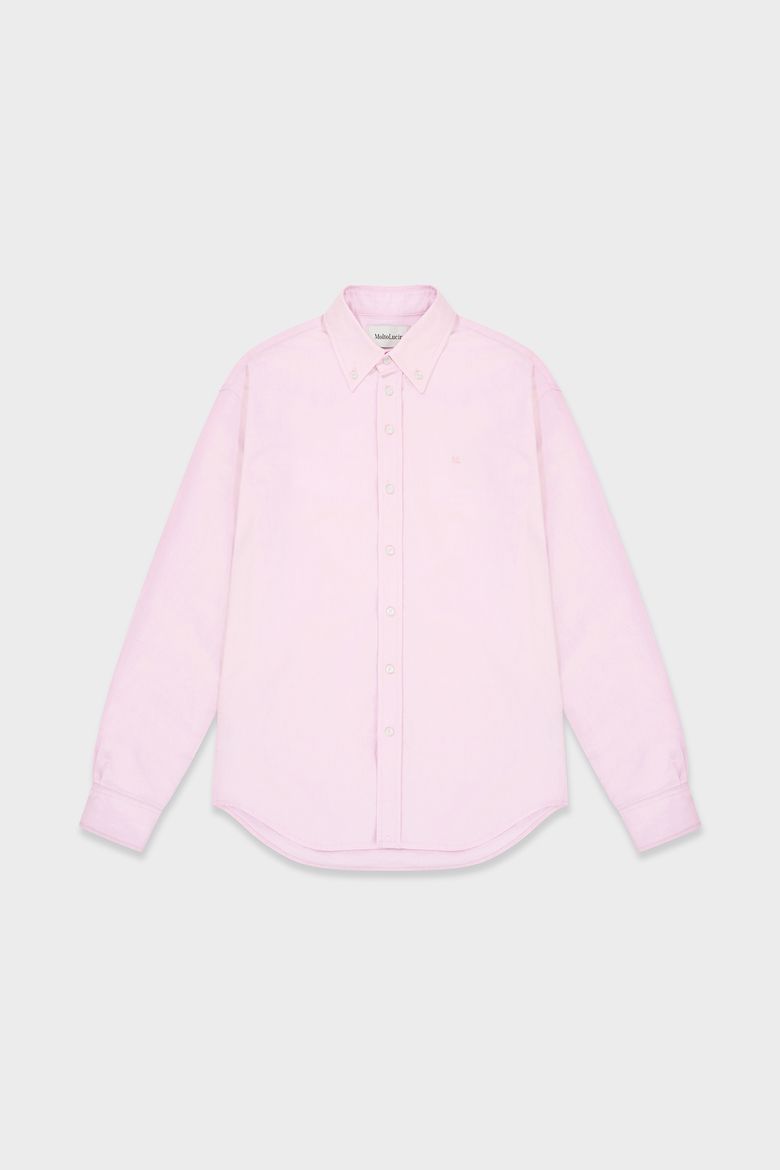 TFSH-S02 Pink 옥스포드 긴팔 셔츠