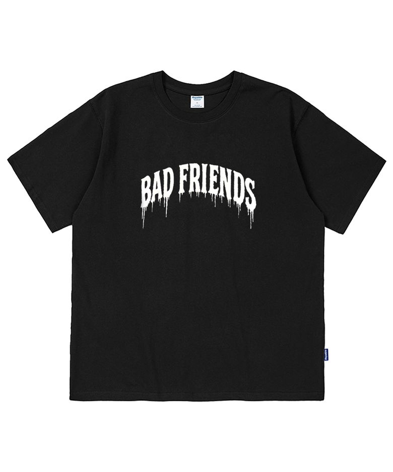 아치 로고 오버핏 반팔티 (RL2571 Arch Logo Oversized Tee) - Black