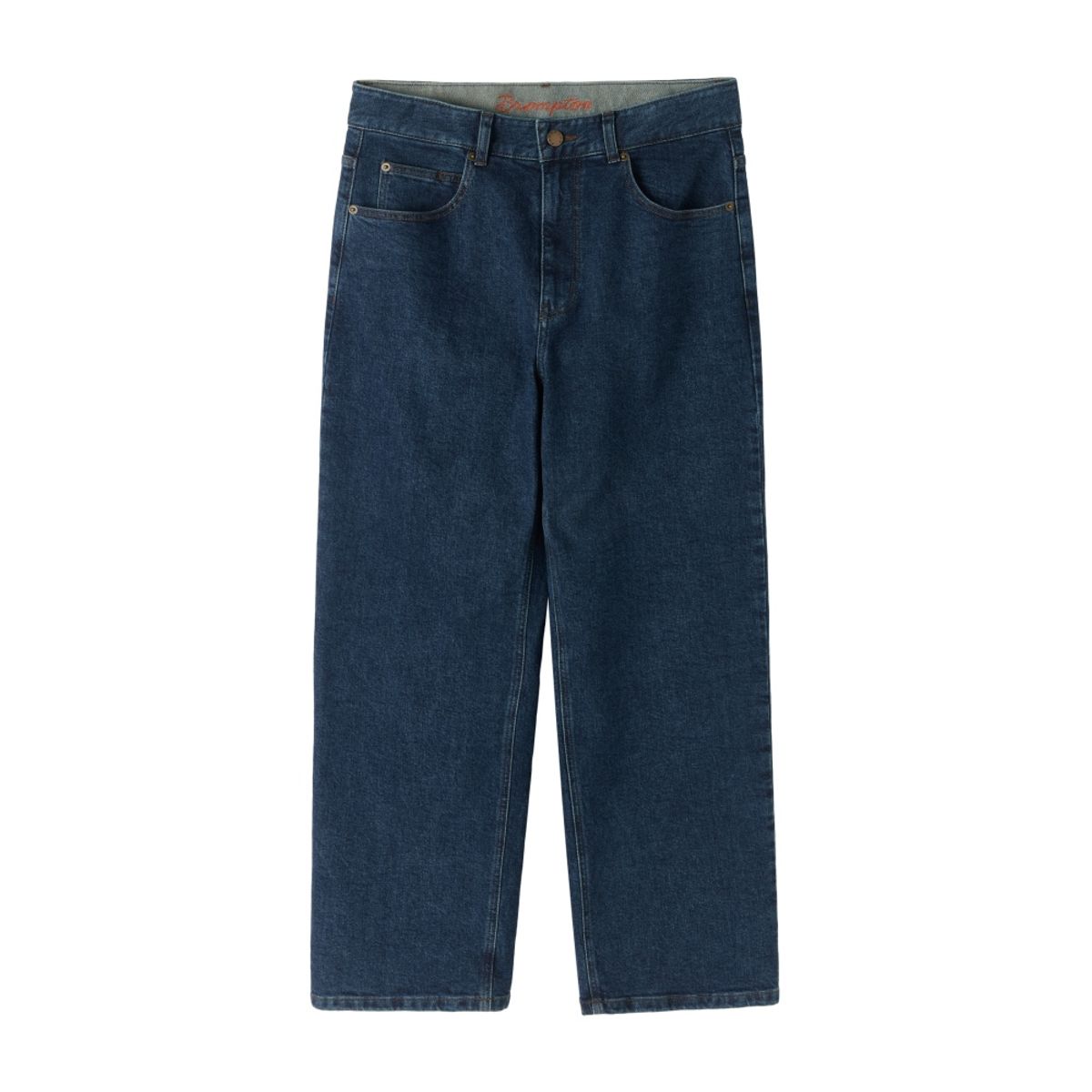 브롬톤 런던(BROMPTON LONDON) CANDIANI DENIM TROUSERS - D/BLUE (P253MDP462)