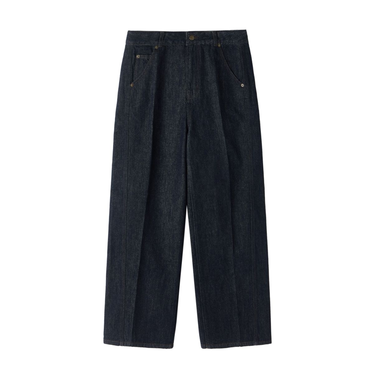 브롬톤 런던(BROMPTON LONDON) W 1975 WIDE DENIM TROUSERS - INDIGO (P253WDP461)