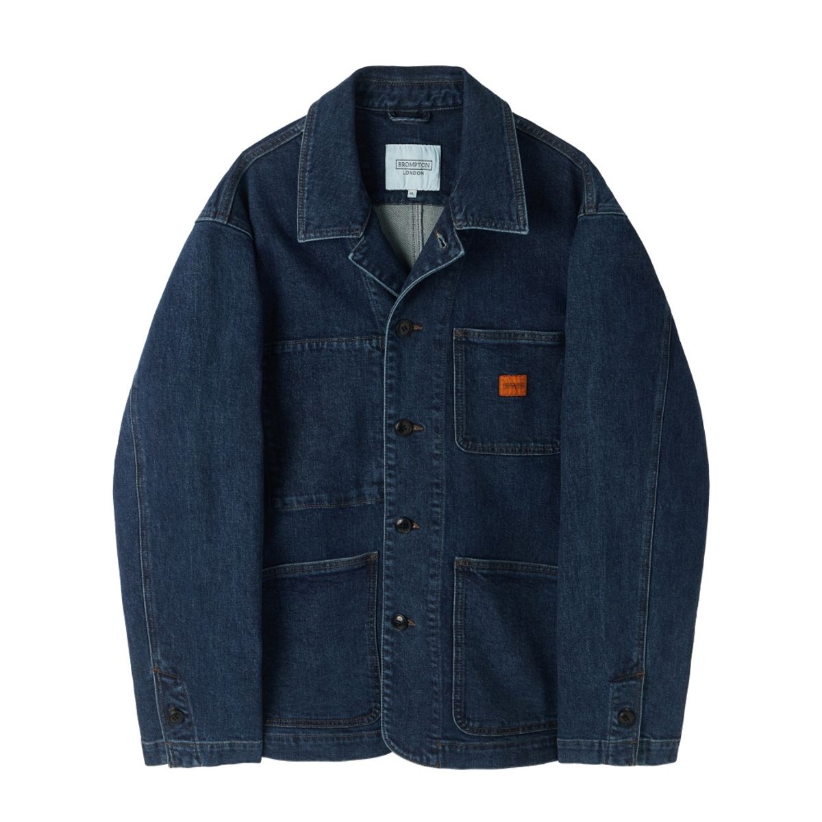 브롬톤 런던(BROMPTON LONDON) CANDIANI DENIM JACKET - D/BLUE (P253MJK462)