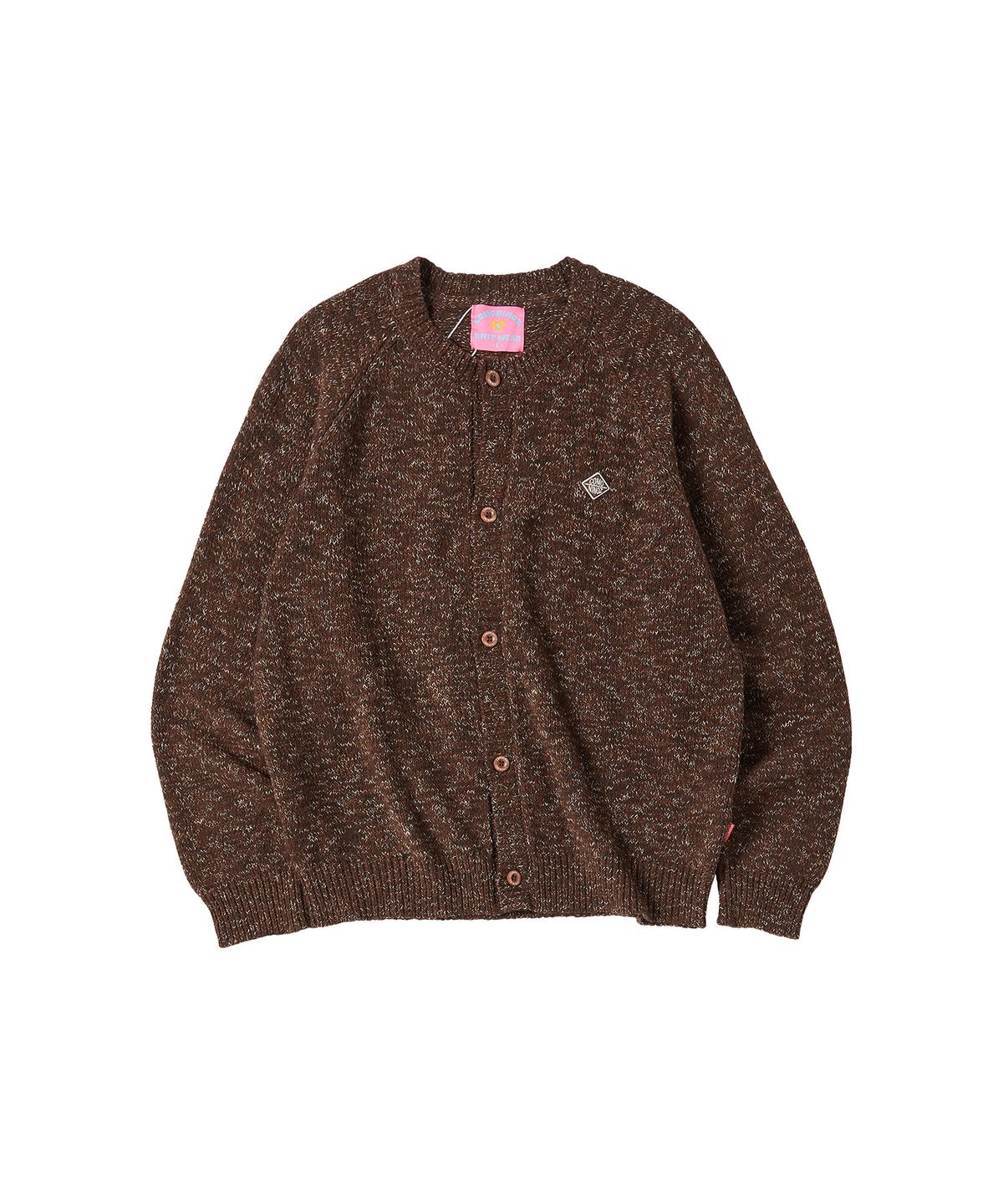 꼬모니노즈(COMONINOZ) TONE TONE CARDIGAN [BROWN]