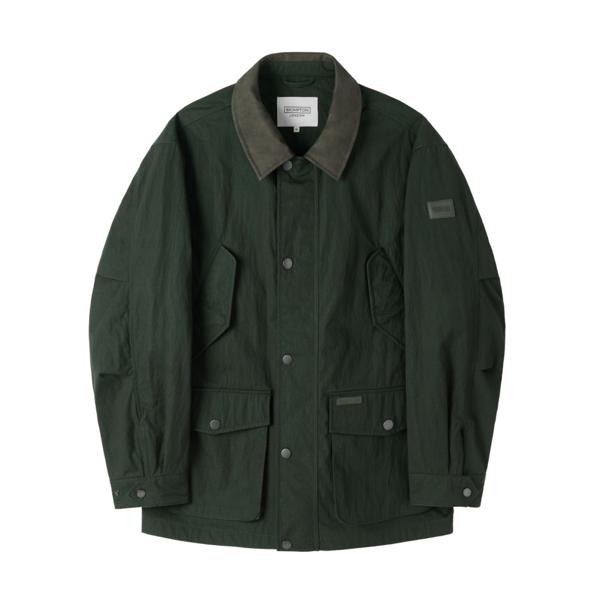 브롬톤 런던(BROMPTON LONDON) GREENFORD MIDI JACKET - D/GREEN (P253UJK420)