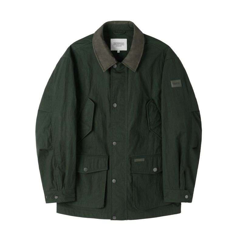 GREENFORD MIDI JACKET - D/GREEN (P253UJK420)