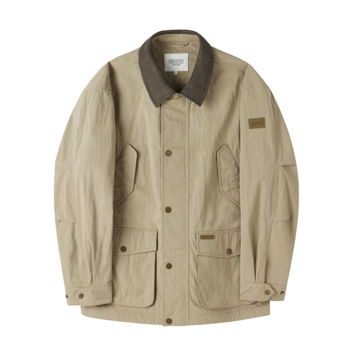 브롬톤 런던(BROMPTON LONDON) GREENFORD MIDI JACKET - BEIGE (P253UJK420)